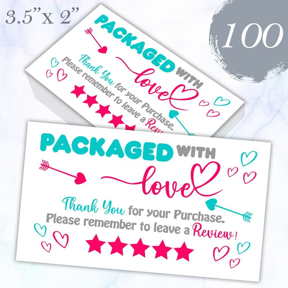100 Thank You Cards